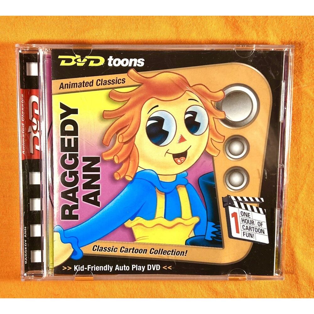 Raggedy Ann and Little Audrey and Friends DVD classic cartoons